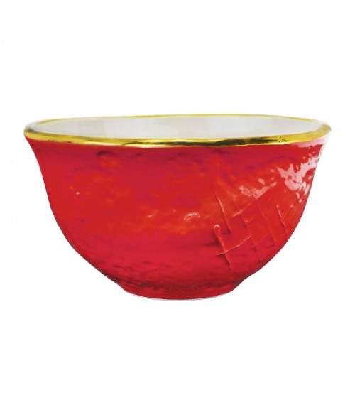 Ciotola / Bolo Cereali in Ceramica - Set 6 pz - Preta Oro - Arcucci - 