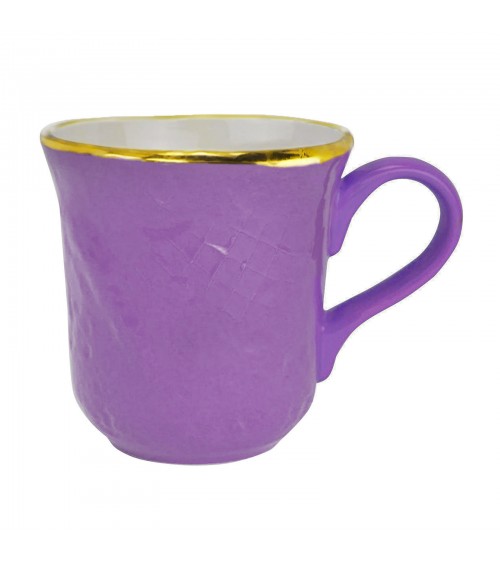 Ceramic Mug - Set 4 pcs - Preta Oro - Arcucci -  - 