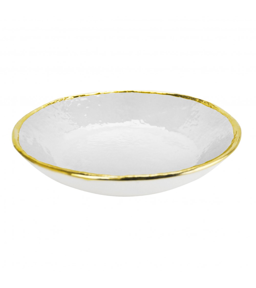 Assiette creuse en céramique - Set 6 pcs - Preta Oro - Arcucci - 