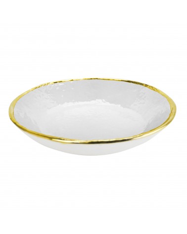 Assiette creuse en céramique - Set 6 pcs - Preta Oro - Arcucci - 