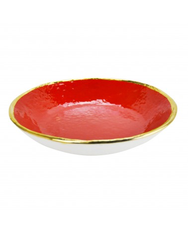 Assiette creuse en céramique - Set 6 pcs - Preta Oro - Arcucci - 