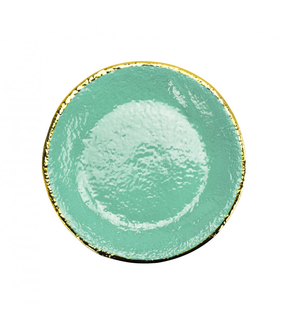 Piatto Frutta in Ceramica - Set 6 pz - Preta Oro - Arcucci - 