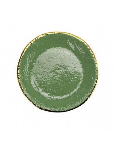 Piatto Frutta in Ceramica - Set 6 pz - Preta Oro - Arcucci - 