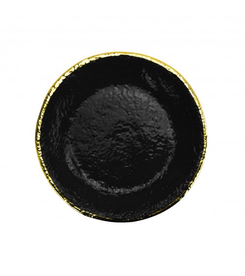 Assiette à Fruits en Céramique - Set 6 pcs - Preta Oro - Arcucci - 