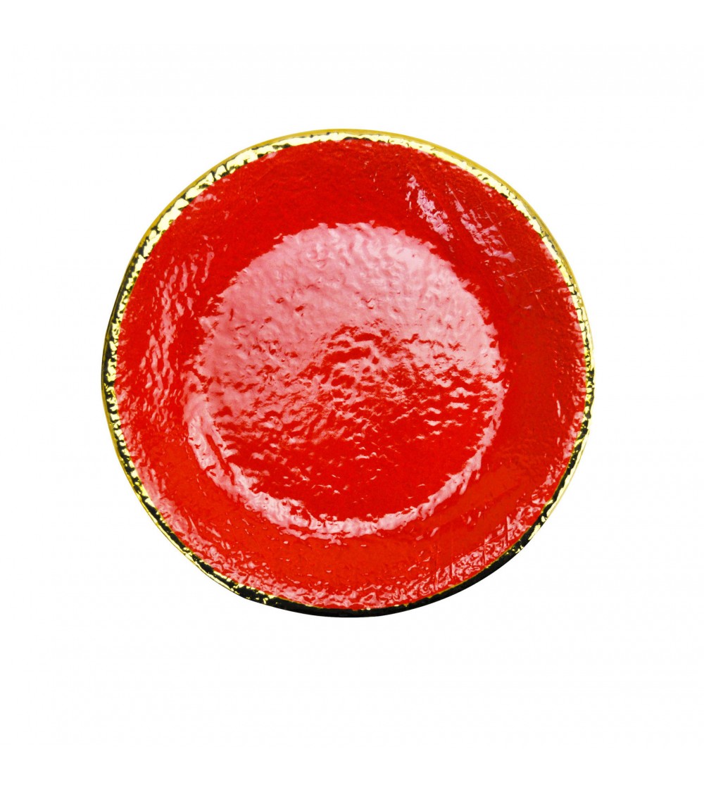 Piatto Frutta in Ceramica - Set 6 pz - Preta Oro - Arcucci - 