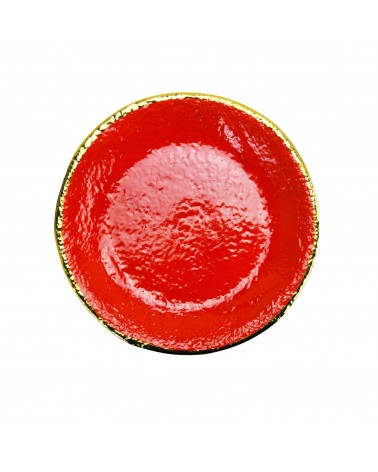 Piatto Frutta in Ceramica - Set 6 pz - Preta Oro - Arcucci - 