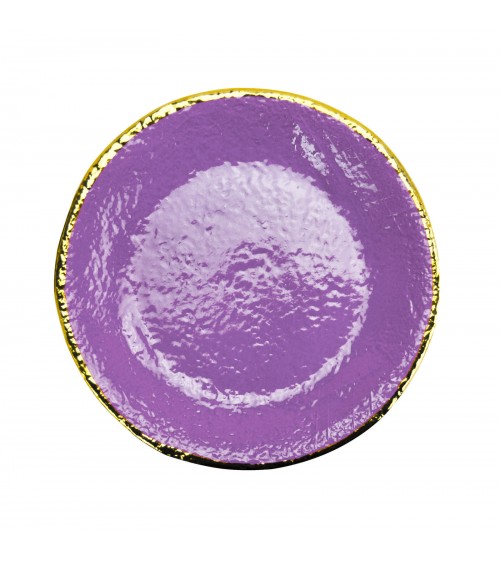 Ceramic Dinner Plate - Set 6 pcs - Preta Oro - Arcucci -  - 