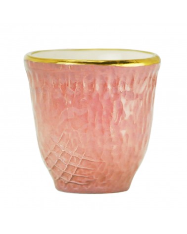 Pretino Caffè in Ceramica - Set 6 pz - Preta Oro - Arcucci - 