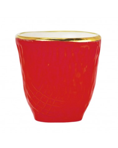 Pretino Coffee Ceramic - Set 6 pcs - Preta Oro - Arcucci -  - 