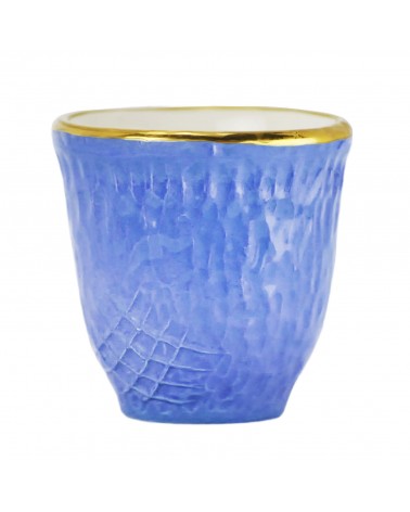 Pretino Caffè in Ceramica - Set 6 pz - Preta Oro - Arcucci - 