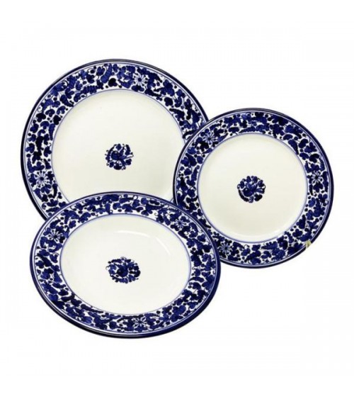 Arabesque Dishes Service for 4 People - Ceramica Deruta -  - 