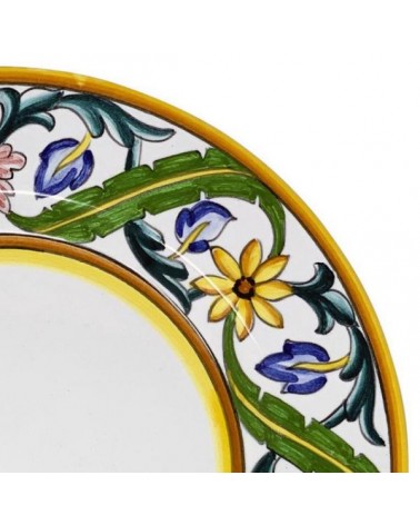 Millefiori Plates Service For 4 People - Ceramica Deruta -  - 