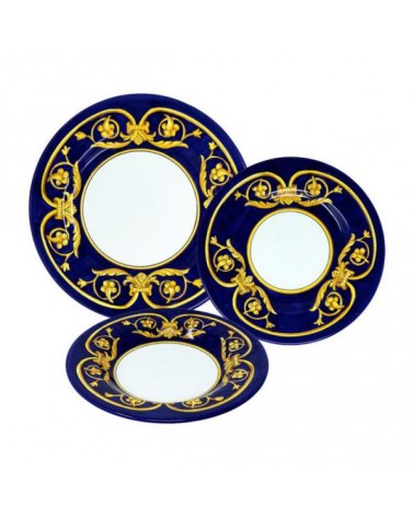 Prince Geschirrservice für 4 Personen - Ceramica Deruta - 