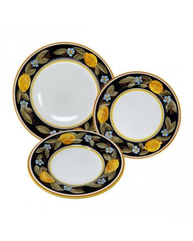 Positano Dish Service For 4 People - Deruta Ceramica -  - 
