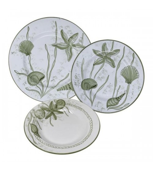 Mare Dishes Service For 4 People - Ceramica Deruta -  - 