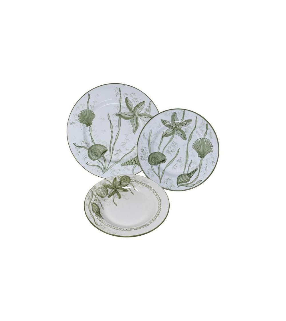 Mare Dishes Service For 4 People - Ceramica Deruta -  - 