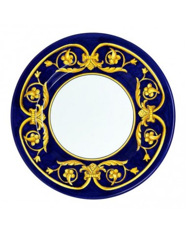 Princely Wall Plate - Deruta Ceramics - Hand Painted - Made in Italy -  - 