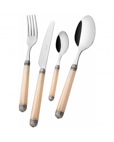 Set di Posate Colorate Casa Bugatti - Dorico 75 pezzi - 