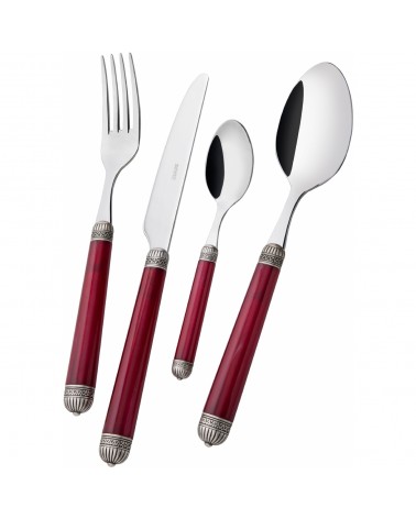 Set di Posate Colorate Casa Bugatti - Dorico 75 pezzi - 