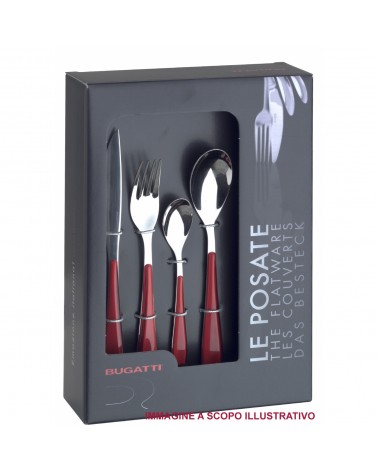 Posate Bugatti Casa Grace Set 24 pezzi - 