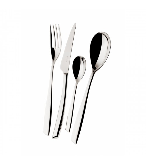 Riviera stainless steel cutlery set 75 pieces with box - Casa Bugatti -  - 8020178884259