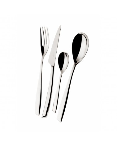 Riviera Edelstahl Besteckset 75 teilig mit Box - Casa Bugatti - 