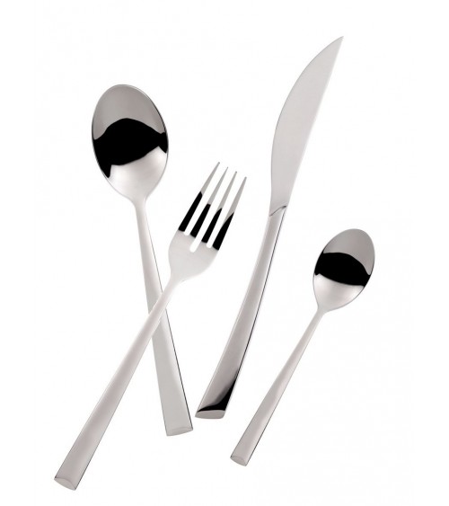 Posate in Acciaio Inox Caprera set 75 pezzi con Scatola - Casa Bugatti - 