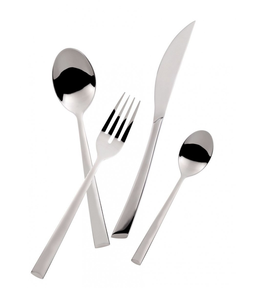 Caprera Edelstahl Besteckset 75 teilig mit Box - Casa Bugatti - 