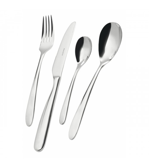 Posate in Acciaio Inox Capriccio set 24 pezzi con Scatola - Casa Bugatti - 