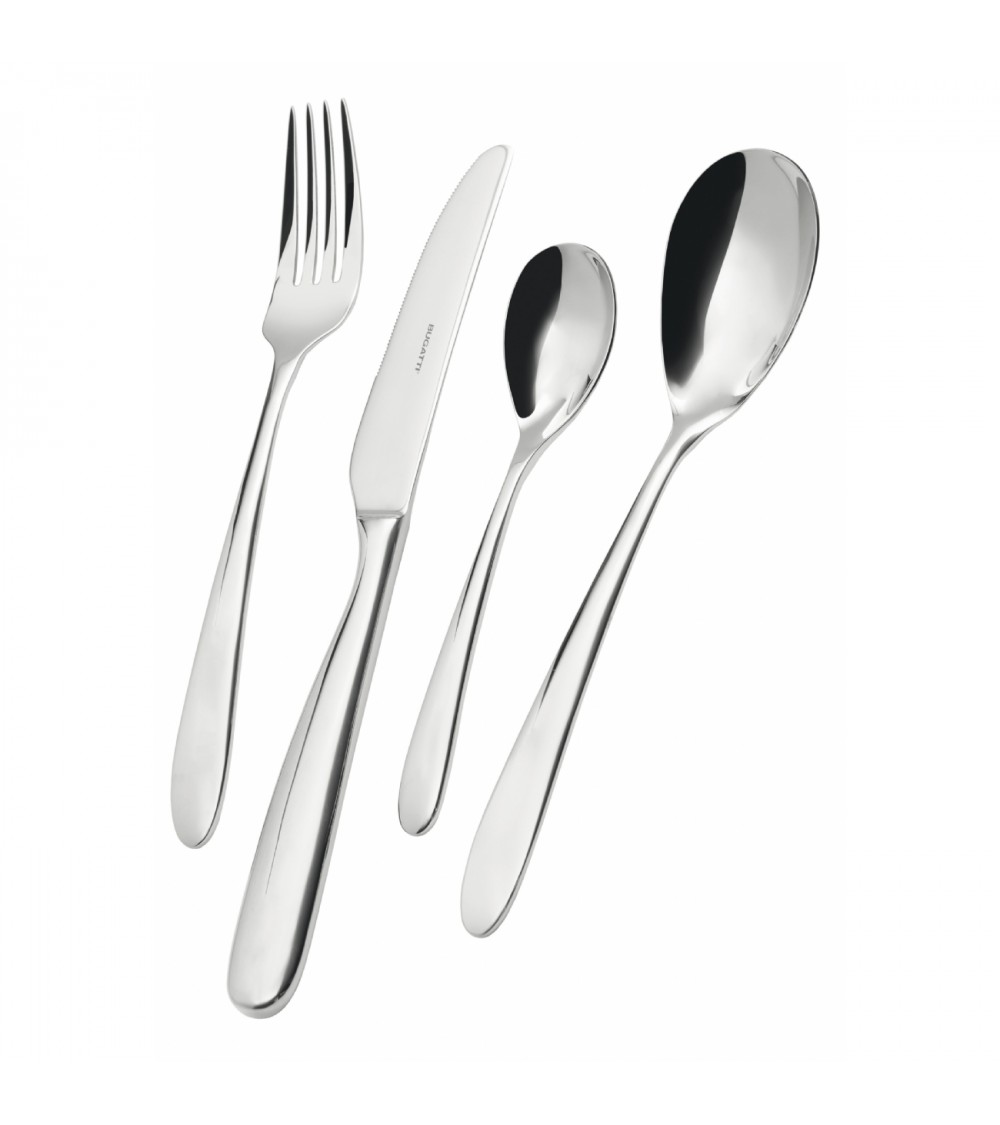 Capriccio Edelstahl Besteckset 24 teilig mit Box - Casa Bugatti - 