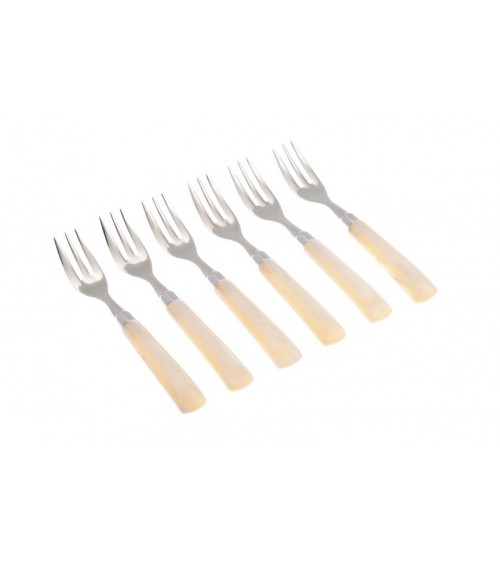 Rivadossi Modern Celebrated: Giada Forks de Dolce Set 6 Pieces -