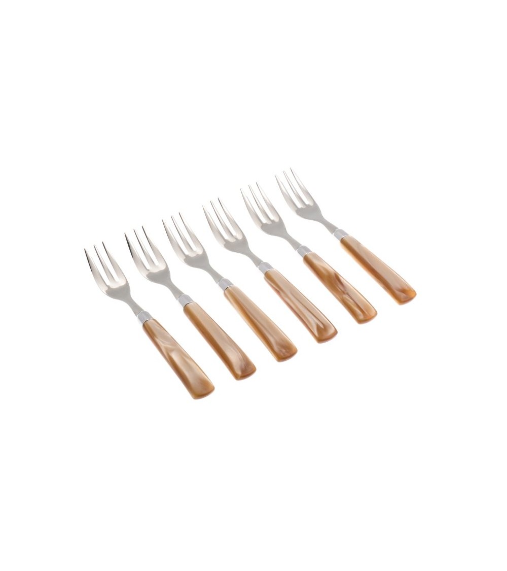 Rivadossi Modern Celebrated: Giada Forks de Dolce Set 6 Pieces -