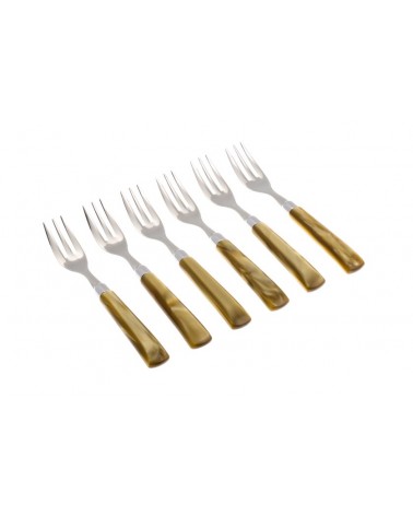 Rivadossi Modern Celebrated: Giada Forks von Dolce Set 6 Teile -