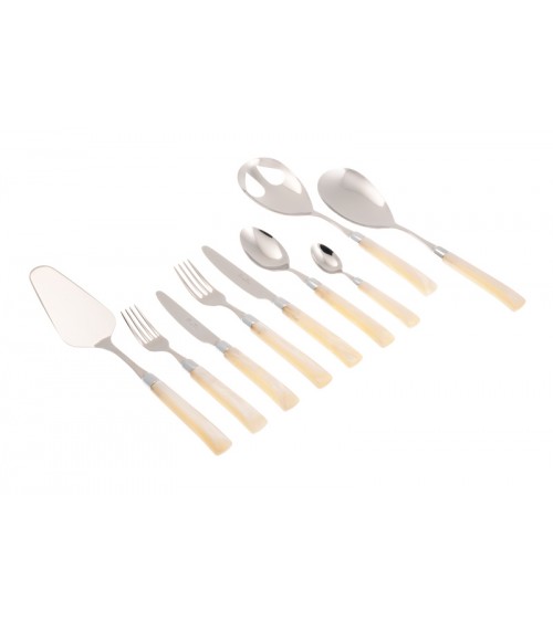 Giada - Rivadossi Farbiges Besteck - Service 75 Teile - 