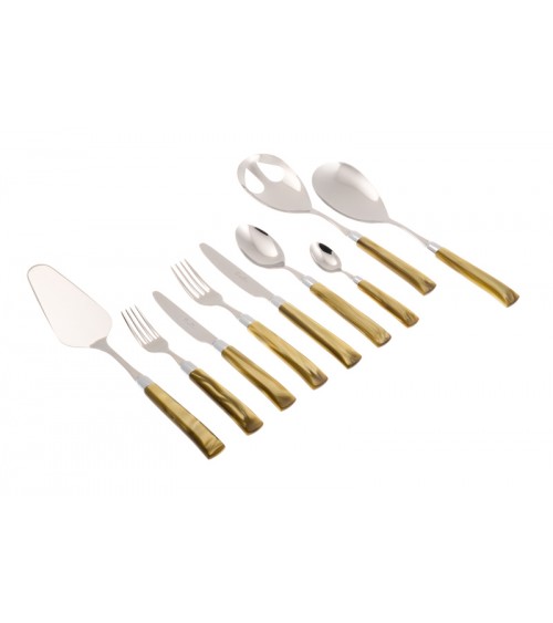 Giada - Posate Colorate Rivadossi - Servizio 75 Pezzi - 