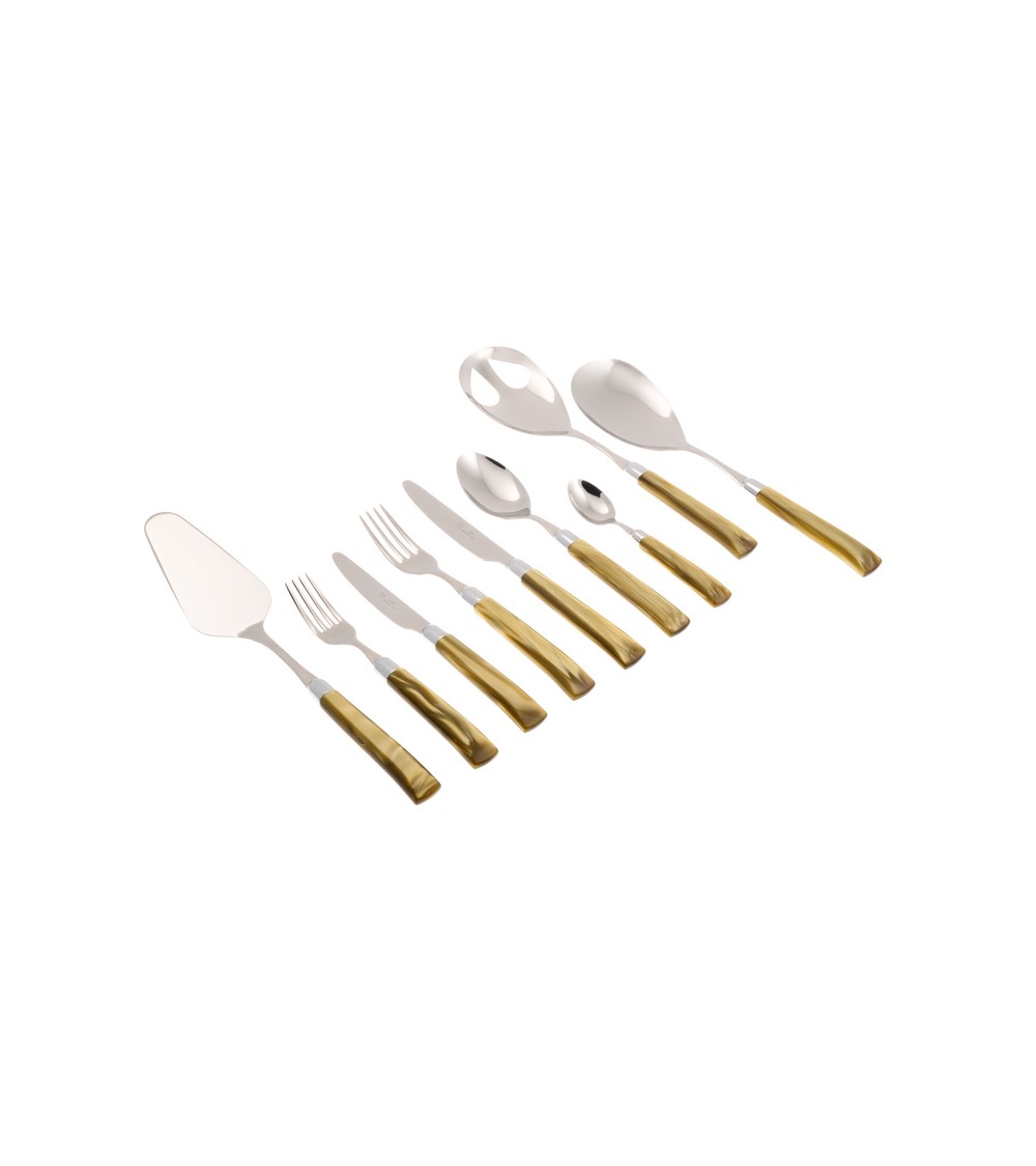 Giada - Rivadossi Farbiges Besteck - Service 75 Teile - 