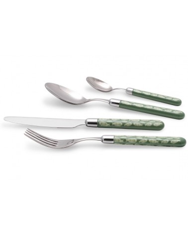 Posate Rivadossi: Collezione Mare - Ariel - 4 Pezzi Posto Tavola - 