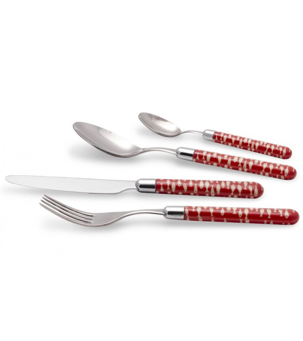 Rivadossi Cutlery: Sea Collection - Alice - 4 Pieces Table Setting -  - 