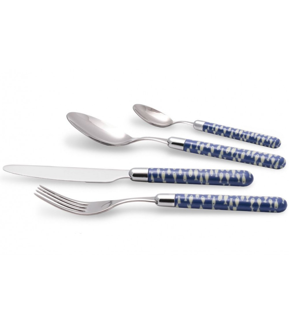 Posate Rivadossi: Collezione Mare - Alice - 4 Pezzi Posto Tavola - 