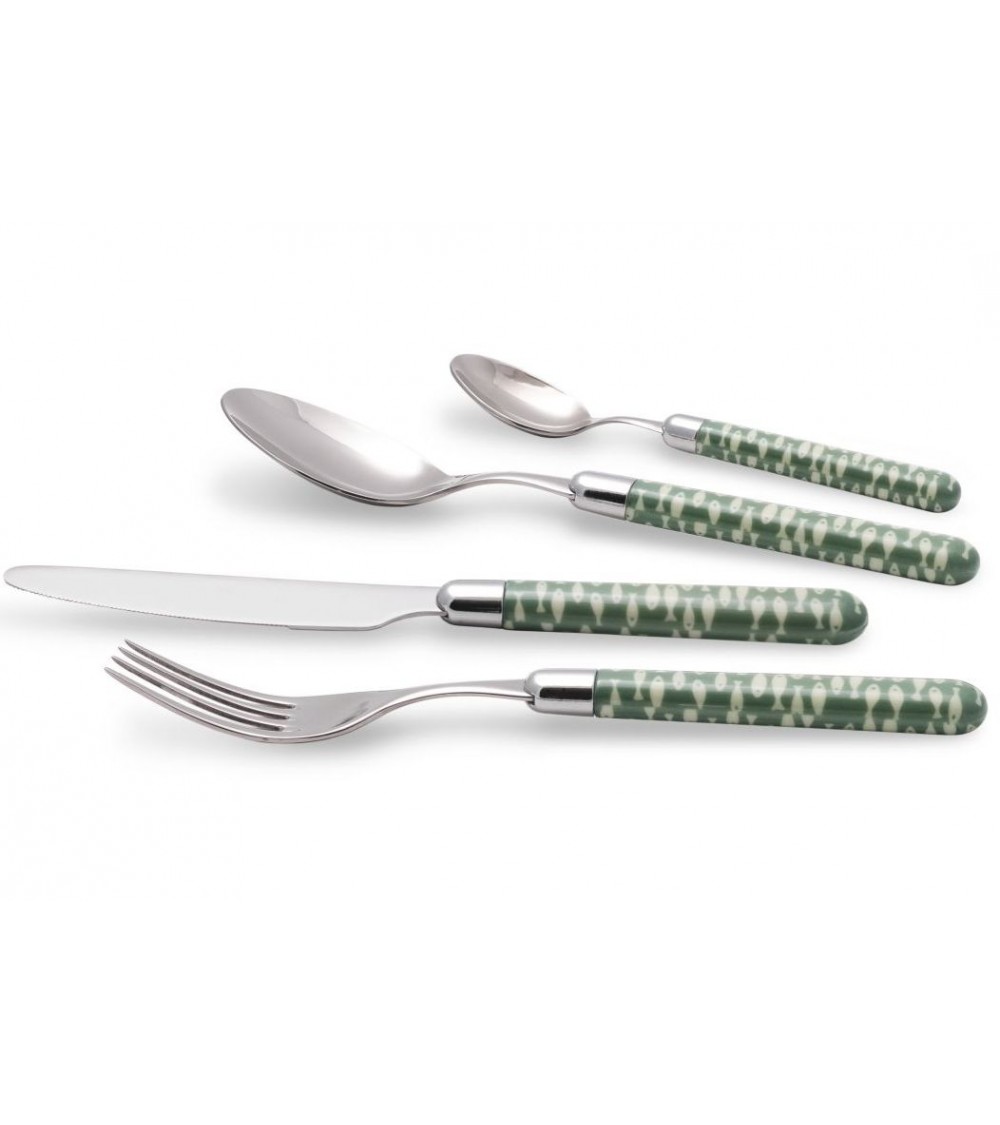 Posate Rivadossi: Collezione Mare - Alice - 4 Pezzi Posto Tavola - 