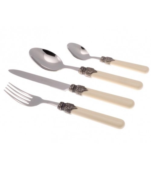 Couverts classiques Rivadossi - Ensemble de 4 couverts de table pour 1 personne -