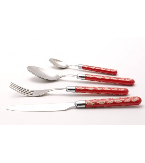 Rivadossi Besteck: Sea Collection - Ariel - 4 Stück Tischsitz - 