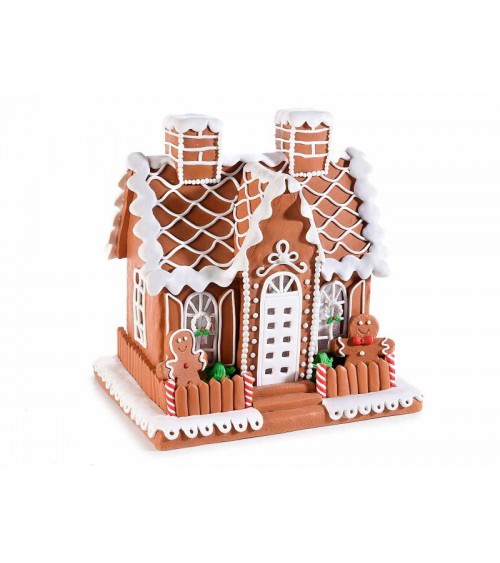 "Gingerbread" House in Opaque Resin Paste -  - 