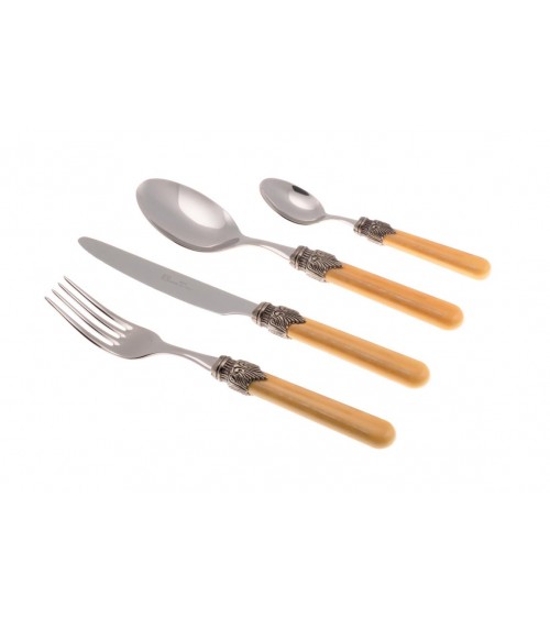 Set de 4 Places de Table Vintage - Couverts Colorés Rivadossi Sandro - 