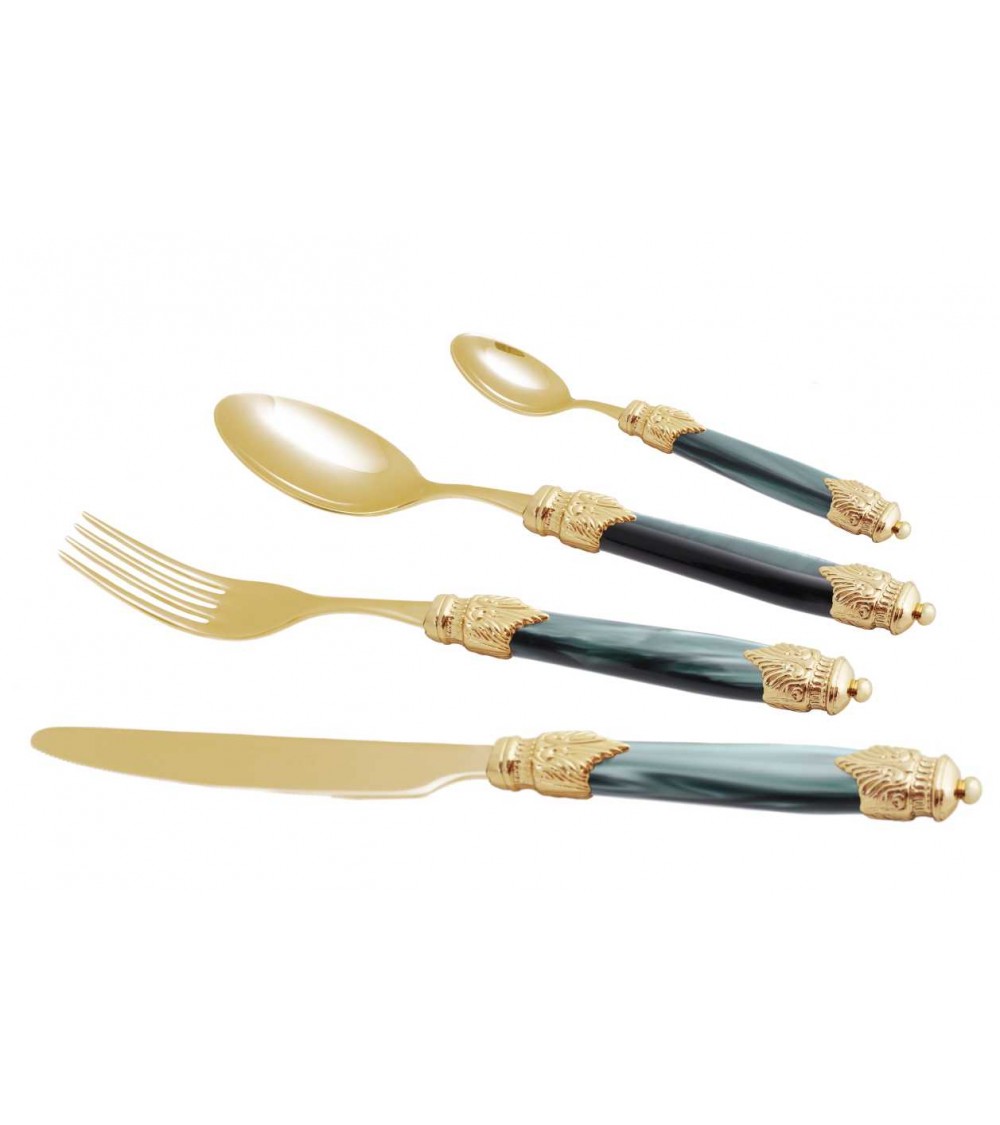 Couverts Pvd Or 24pcs Arianna Or - Rivadossi Sandro - 