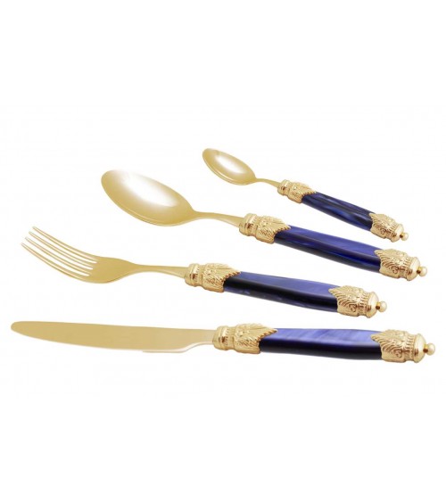 Couverts Pvd Or 24pcs Arianna Or - Rivadossi Sandro - 