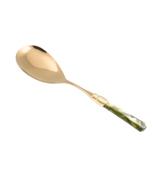 Golden Cutlery - Vittoria Oro Rice Serving Spoon - Rivadossi Sandro -  - 