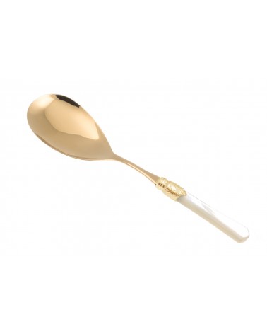 Couverts Dorés - Cuillère à Riz Vittoria Oro - Rivadossi Sandro - 
