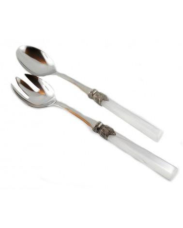 Boîte de faveur Set 2 Pcs Perlate Tosca Couverts à Salade - Rivadossi Sandro - 