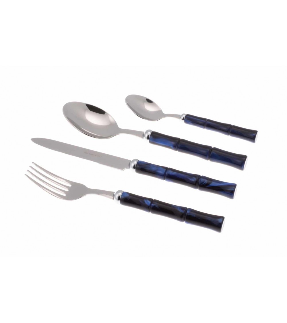 Set 4-teilig Bambusbesteck Rivadossi Sandro Tischgedeck -